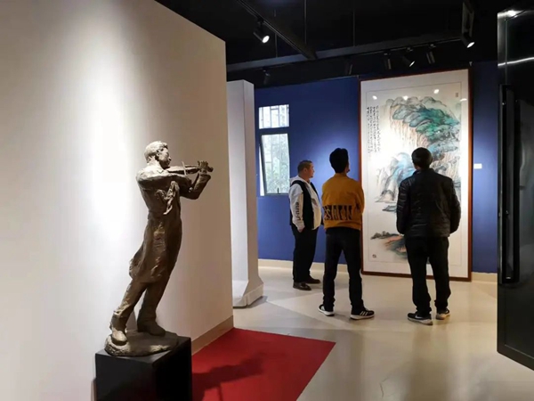云岭俊秀段雪岗中国画成就展开展 承办展览展示